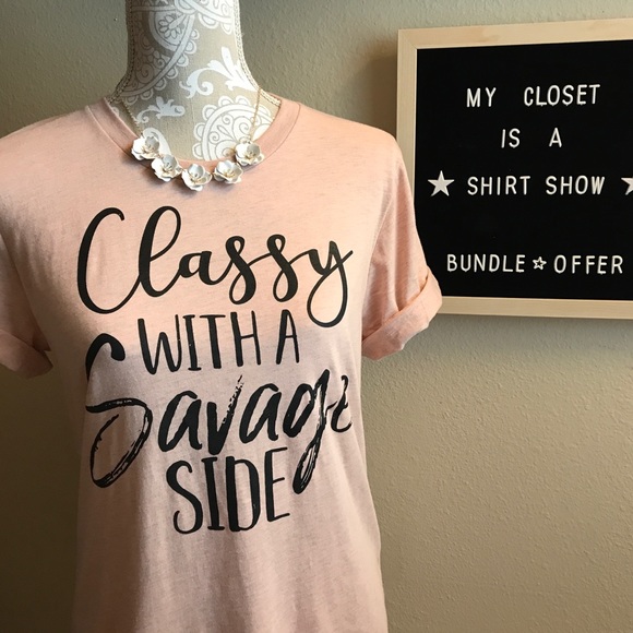 Classy with a Savage Side - Light Pink - Picture 3 of 5